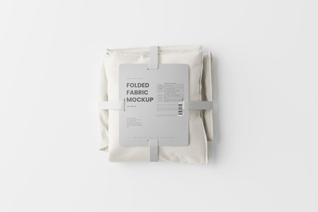 Folded Fabric Mockup