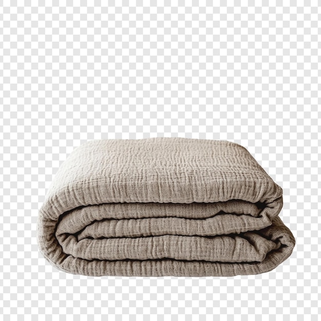 folded soft blanket