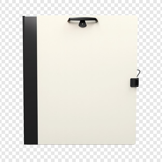 PSD folder isolated on transparent background