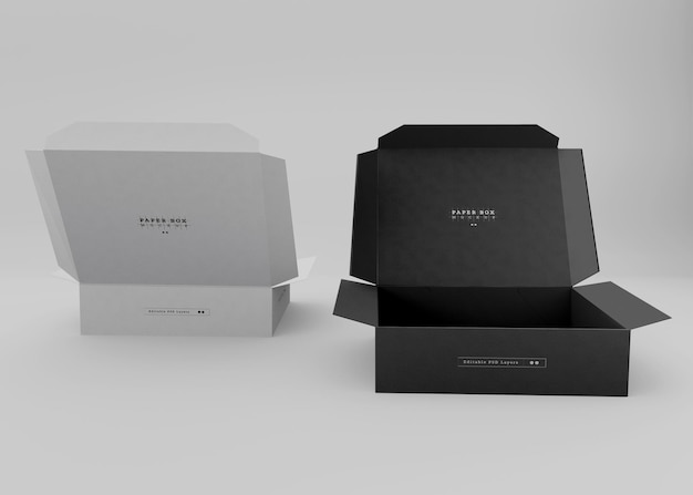 Folding box mockup