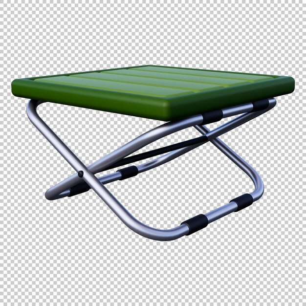 PSD folding table 3d icon