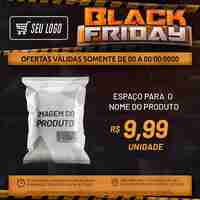 PSD folheto black friday