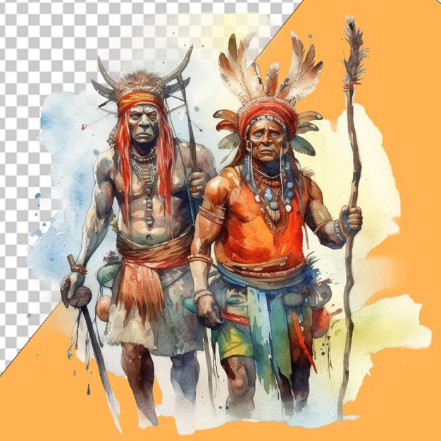 PSD folklor tikoloshe png ilustracja