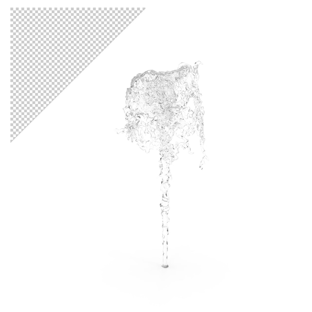 PSD fontein water plash png