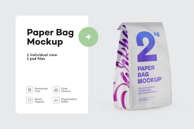 Food Bag Mockup