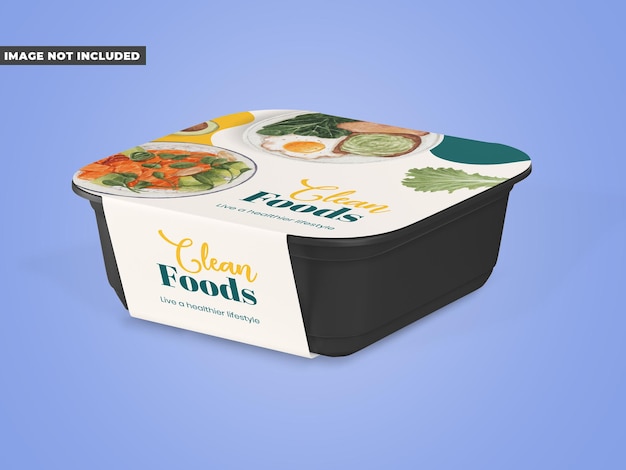 Food Container Mockup