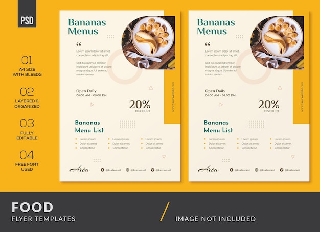 Food Flyer Templates