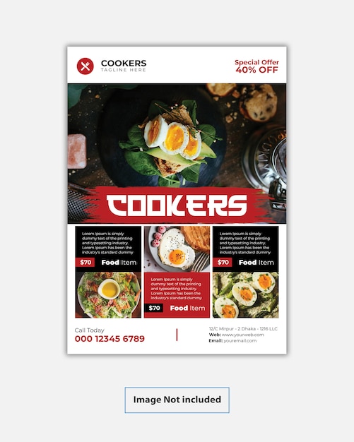 Food flyer