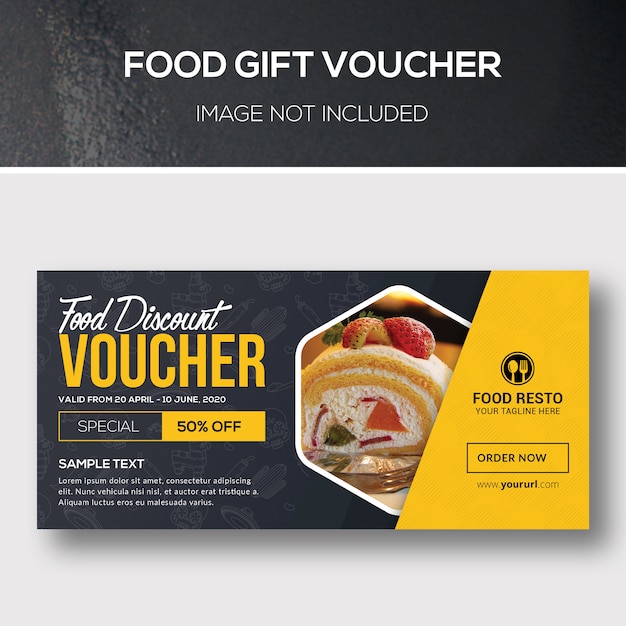 Food gift voucher