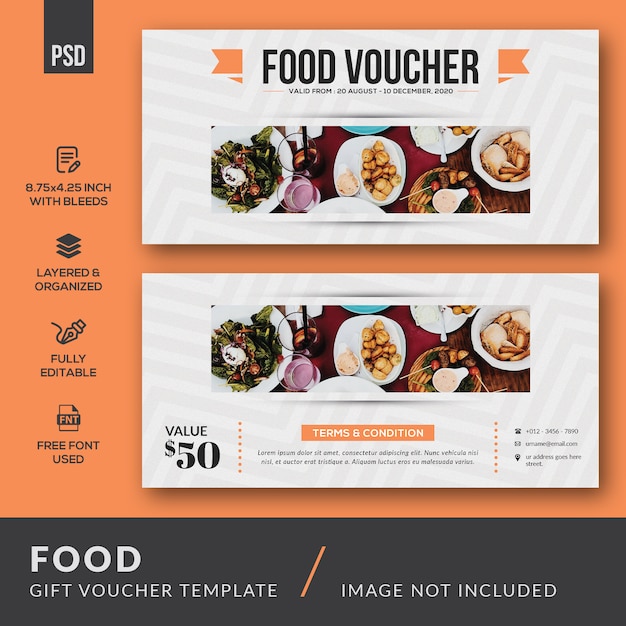 Food gift voucher