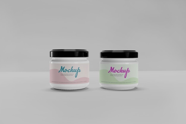 Food Jar Mockup