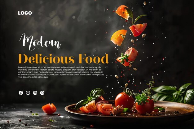 Premium PSD | Food Menu Template