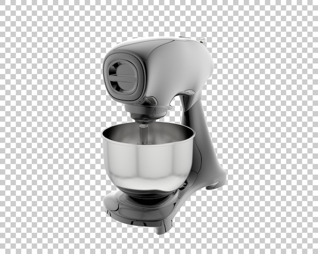 Food mixer isolated on background 3d rendering illustration
