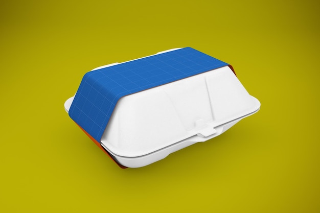 Food package mockup