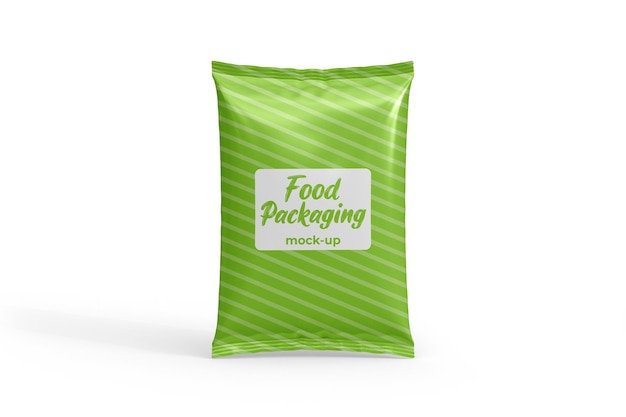 PSD food packaging mockup