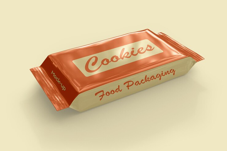 PSD food packaging mockup