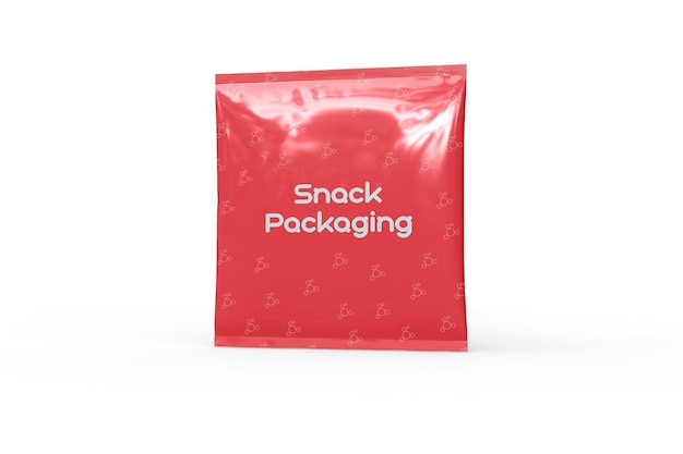 Food packaging mockup