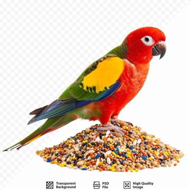 PSD food for parrots different grains