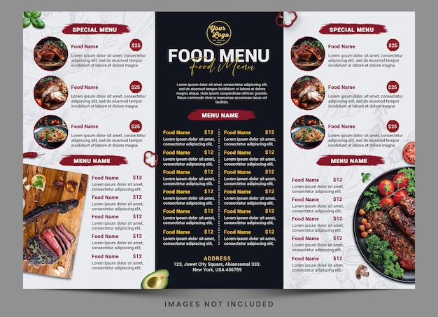 food promotion premium template