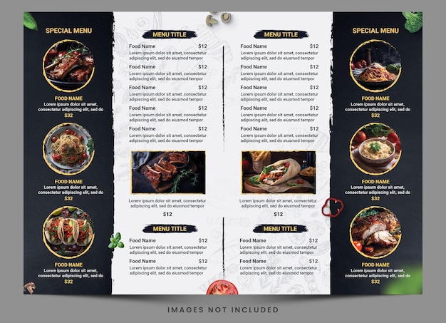 PSD food promotion premium template