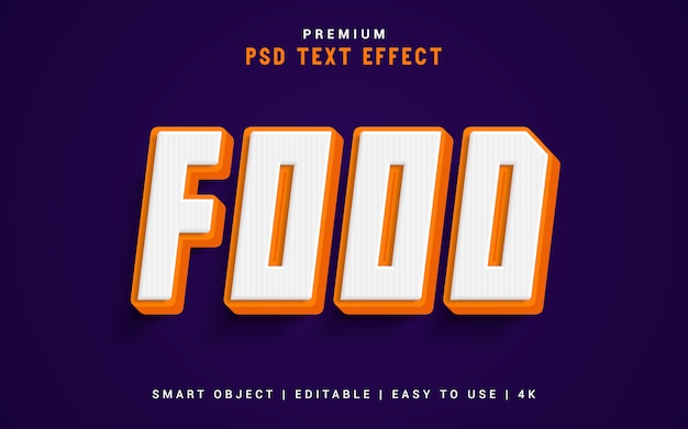 Food Text Effect Generator 