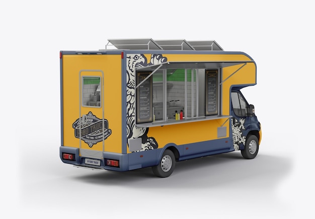 Food Trailer Mockup