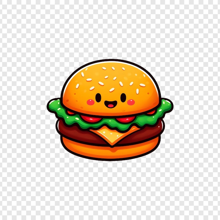 PSD foodie valentine love png izolowany na przezroczystym tle