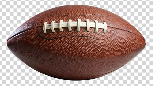 PSD football ball american isolated on transparent background