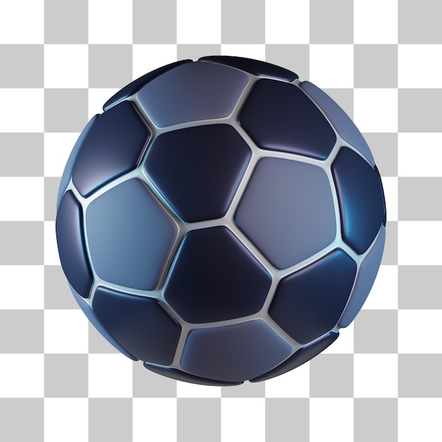 PSD football equipment 3d icon