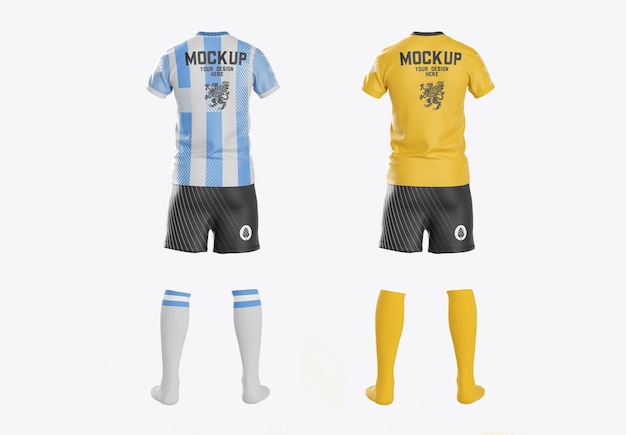 PSD mockup di maglietta da calcio