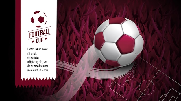 Football tournament sport layout design banner psdxa