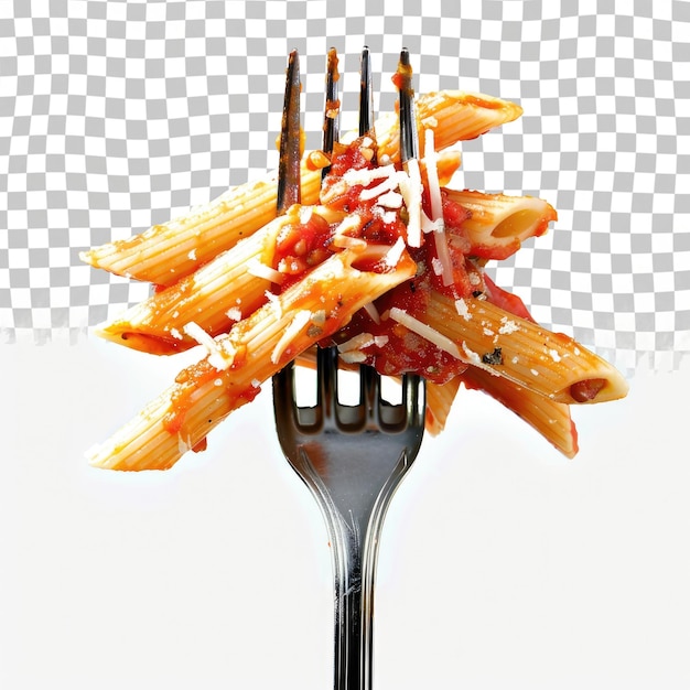 PSD a fork with a fork and some food on it