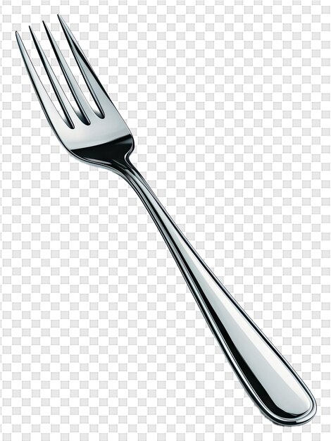 PSD a fork with a fork on a white background