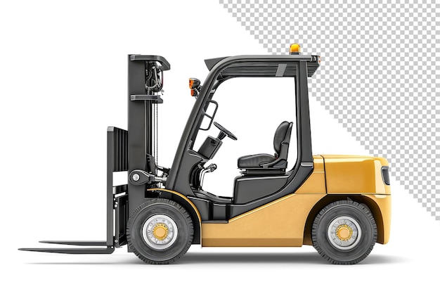 PSD forklift mockup