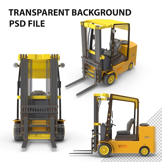 PSD pallet per carrelli elevatori png