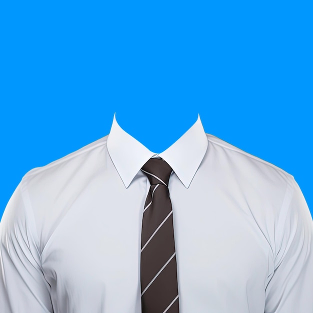 PSD formal photo or passport photo shirt template id photo shirt