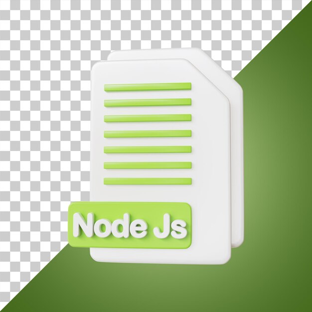 Format pliku dokumentu Nodejs Renderowanie 3d
