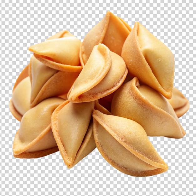 Fortuinkoekjes geïsoleerd op witte achtergrond