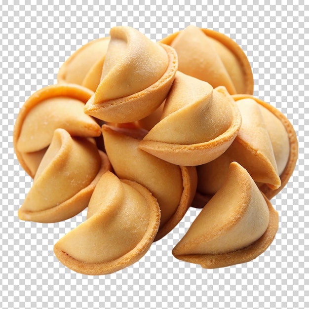 Fortuinkoekjes geïsoleerd op witte achtergrond
