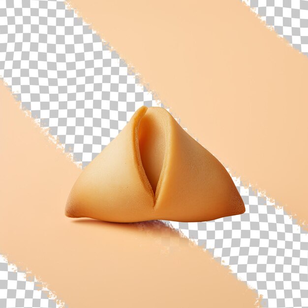 Fortune cookie on a transparent background