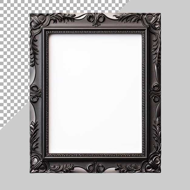 Fotoframe leeg geïsoleerd op doorzichtige achtergrond zonder achtergrond PNG
