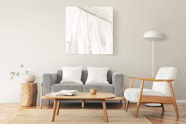 PSD fotolijstmodel met scandinavisch design