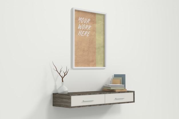 Fotorealistische frames mockup