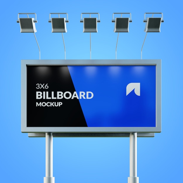 Fotorealistyczny Mockup Billboard