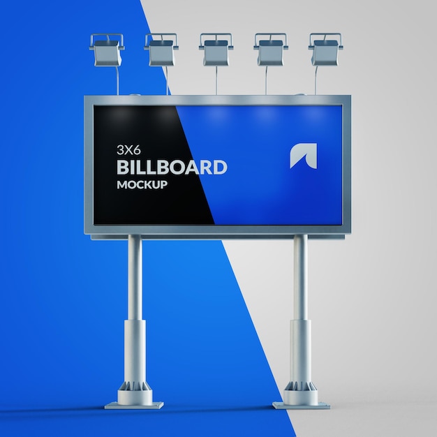Fotorealistyczny Mockup Billboard