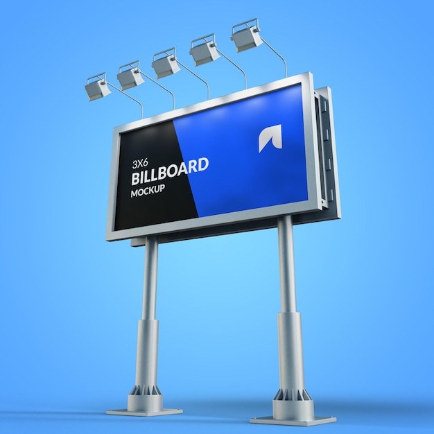Fotorealistyczny Mockup Billboard