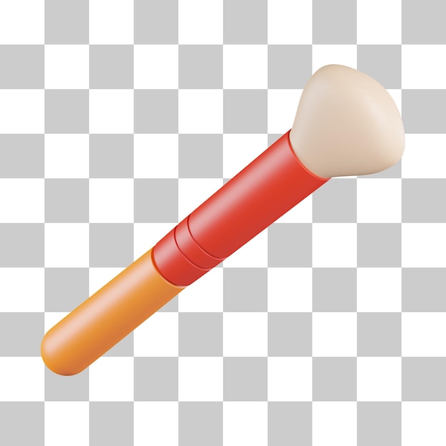 PSD foundation brush 3d icon