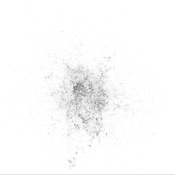 PSD 噴水分離透明な背景 3 d レンダリング