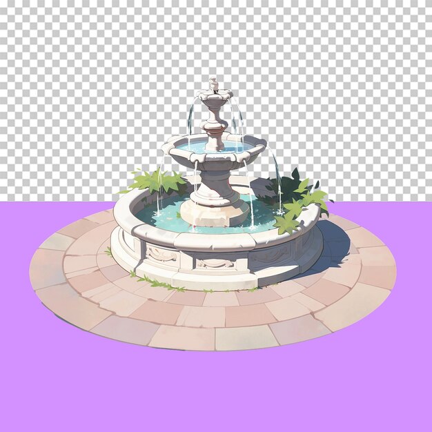 PSD a fountain