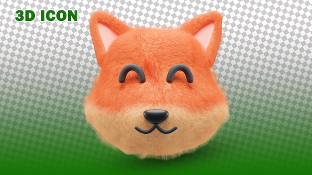 PSD fox 3d